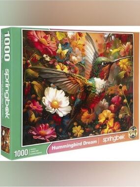 🧩ALL PUZZLES 2/$16🧩 Springbok "Hummingbird Dream" Factory Sealed